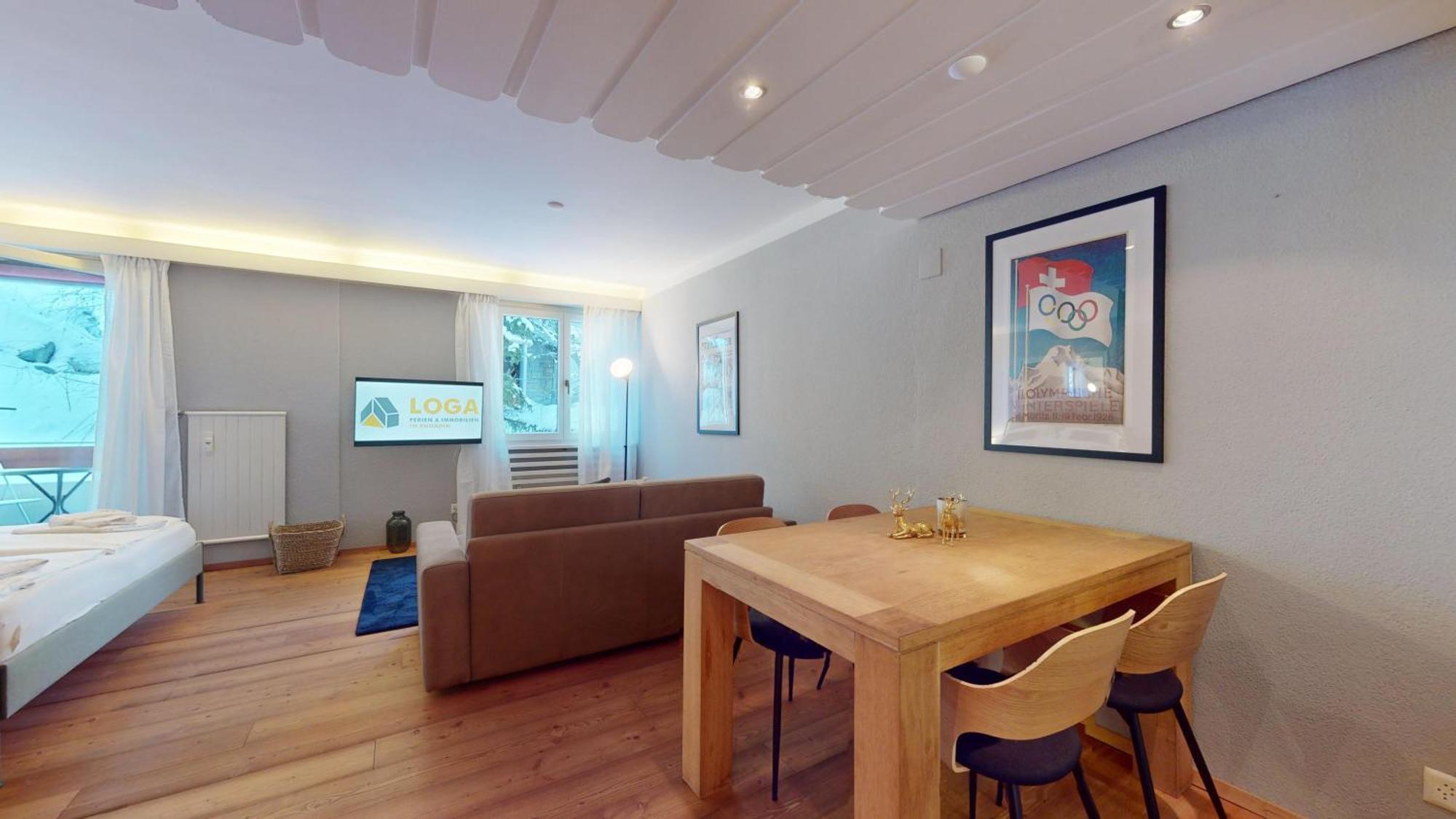 Abitaziun Residence 10A - St Moritz ภายนอก รูปภาพ