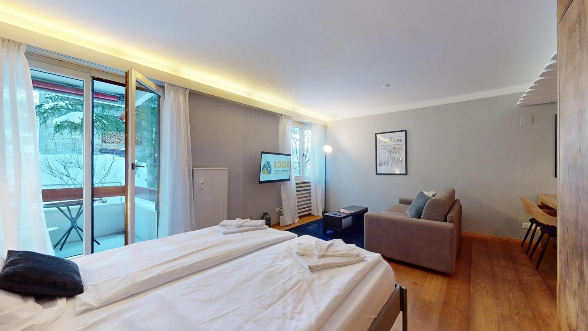 Abitaziun Residence 10A - St Moritz ภายนอก รูปภาพ